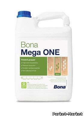 Bona MEGA ONE (полуматовый, матовый, экстраматовый)